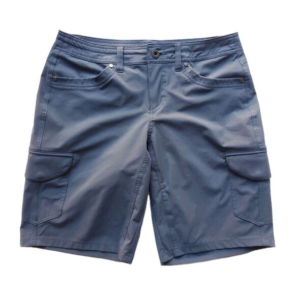 Kuhl Hiking Shorts Sz 8 Blue Stretch Cargo Athletic Outdoor Gorpcore Camp 6417 - Picture 1 of 9
